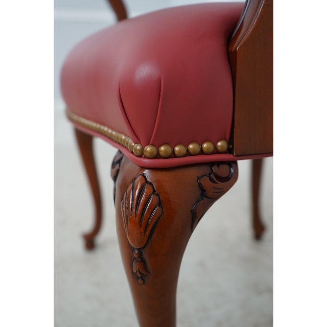 Set of 12 John Widdicomb Mahogany Dining Chairs For Sale - Image 10 of 18