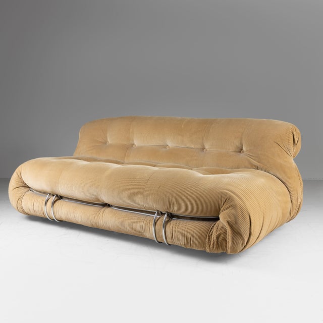 Cassina Soriana Sofa by Afra & Tobia Scarpa for Cassina, 1969 For Sale - Image 4 of 13