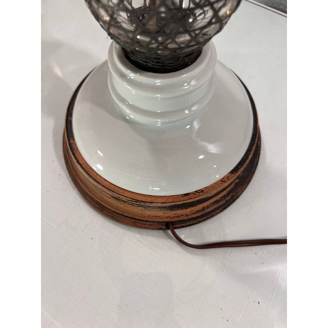 Vintage Frederick Cooper Seltzer Bottle Table Lamp For Sale - Image 11 of 11