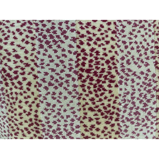 Pair of 20" Cowtan & Tout "Malabar" Pillows in Red For Sale In Raleigh - Image 6 of 7