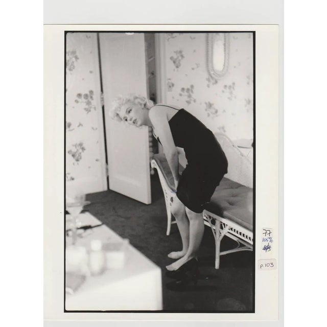 Marilyn Monroe Print of 1988 from Original Negative, 1955 For Sale
