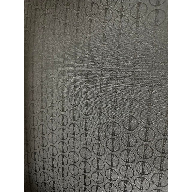 Charles Pfister for Knoll Cream Leather Lounge Chair, Labeled, American 1980's For Sale - Image 17 of 17