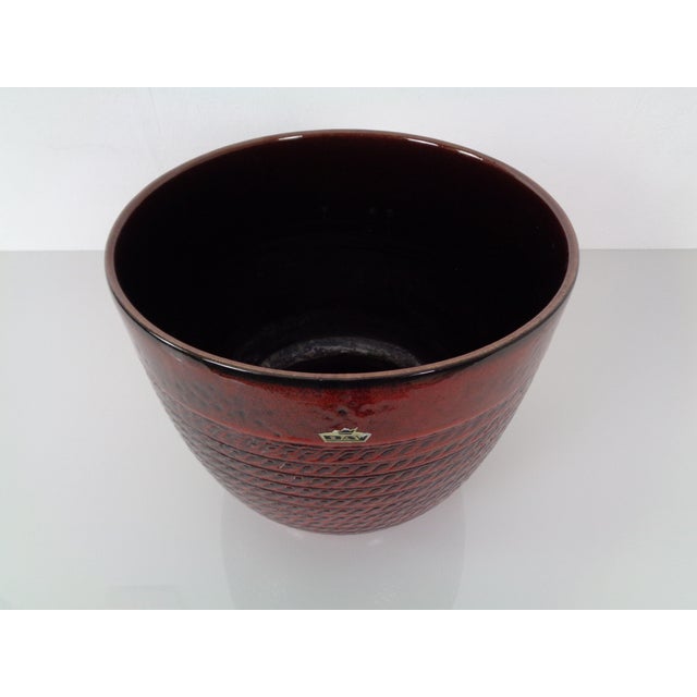 Large Ceramic Cachepot from Bay Keramik, Germany, 1970s For Sale - Image 6 of 18