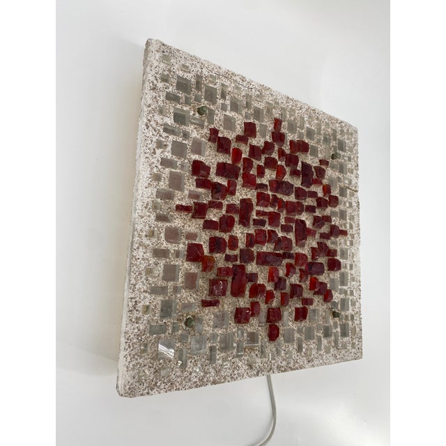 A wall lamp *rarely! * Comparable lamps can be found, the most promising information is that these lamps were made by...