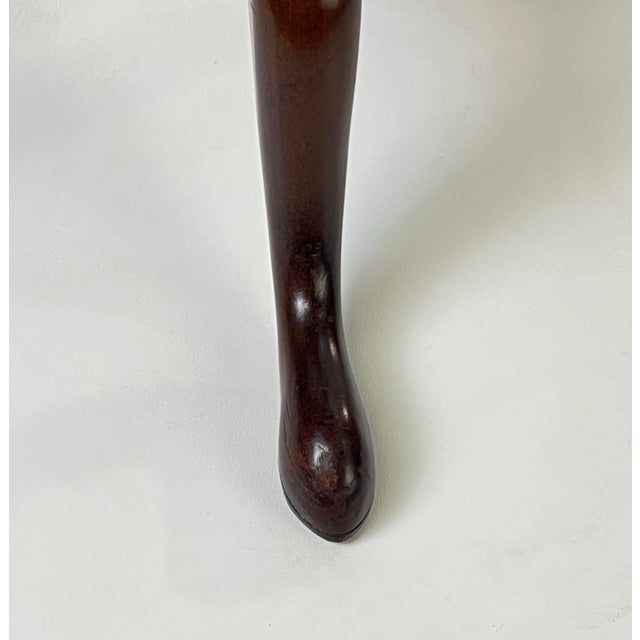 Wood Mid 20th Century Kittinger Historic Newport Mahogany Dish-Top Candle Stand - Hn 27 For Sale - Image 7 of 11