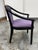 U. S. Furniture Industries Art Nouveau Style Armchair, Late 20th Century For Sale In San Francisco - Image 6 of 12