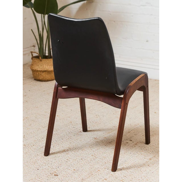 Vintage Chet Beardsley for California Living Designs Set of Eight Mid Century Dining Chairs For Sale In Los Angeles - Image 6 of 12