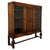 2000 - 2009 Antique English Oak Display and Storage Cabinet Vitrine For Sale - Image 5 of 11