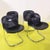 Black Faux Leather and Chrome Steel Chairs by Gastone Rinaldi, Set of 4 For Sale - Image 12 of 12