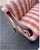 2020s Camelback Settee With Red Plaid Upholstery For Sale - Image 5 of 10