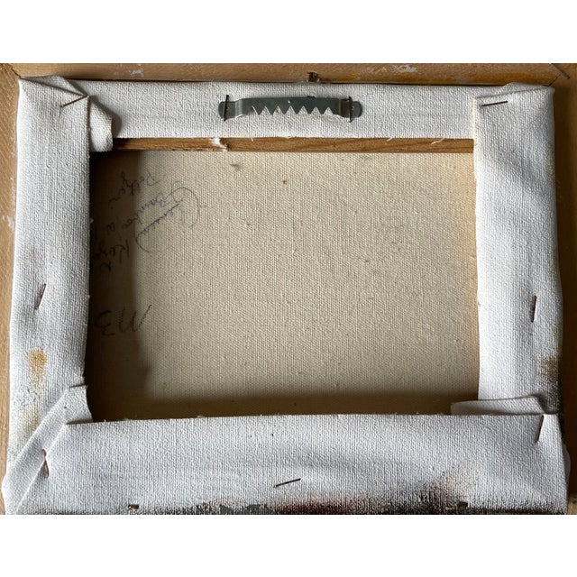 Realism 1920s Vintage Nautical Oil Painting, Framed For Sale - Image 3 of 5