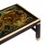 1950s Neoclassical Ebonized and Brass Coffee Table With Antique World Map Top For Sale - Image 5 of 9