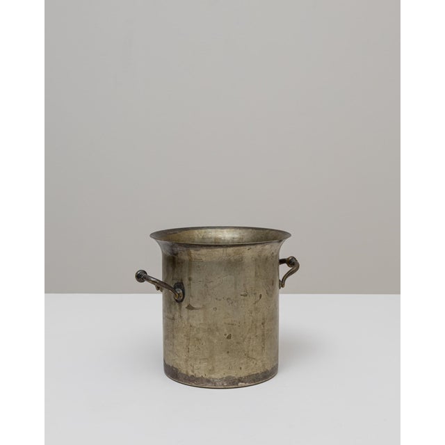 French Provincial 20th Century French Silver Plated Champagne Bucket For Sale - Image 3 of 18