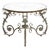 20th Century Coffee Table in Wood and Glass For Sale