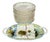 Platter and Plates from Sarreguemines, 19th Century, Set of 13 For Sale