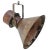 Brown Vintage Industrial Rust Brown Metal Pendant Lamps For Sale - Image 8 of 11