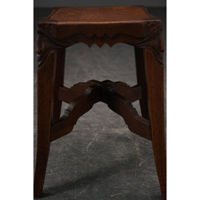 Art Nouveau Stool, 1910s For Sale - Image 13 of 15