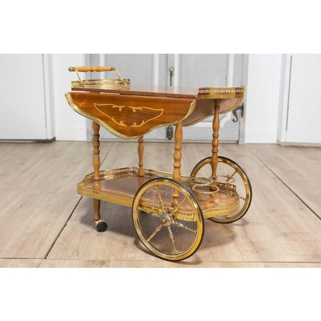 Here’s a detailed description for the bar cart: A stylish 20th-century Swedish bar cart, combining functionality with...