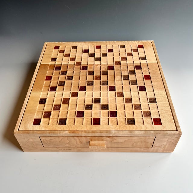 One-of-a-Kind & Heirloom Quality Wood Word Board Game With Personalized Engraving Crafted to be cherished for years to...