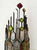 Large Pair of Hammered Glass Wrought Iron Sconces by Longobard, Italy. 1970s For Sale - Image 12 of 15