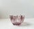 Vintage Swedish Freeform Pink Crystal Bowl by Bosse Rubin for Åfor, 1960s For Sale - Image 10 of 10
