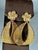 21 Kt Yellow Gold 12.8 Gm Dangling Earrings With Diamonds, 2.2 Inch Long For Sale - Image 4 of 8