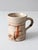 Tan Mid 20th Century Mid-Century Nemadji Pottery Swirl Glaze Mug For Sale - Image 8 of 11