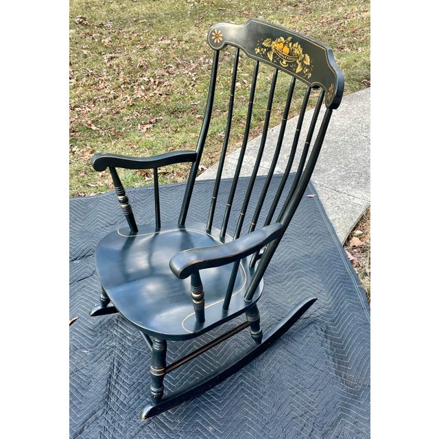 Mid 20th Century S. Bent & Bros. Hitchcock Style Bent Back