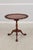 English English Vintage Revolving Mahogany Pie Crust Tilt Top Table For Sale - Image 3 of 18