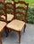 2000 - 2009 Late 20th Century French Farmhouse Ladderback Chairs - Set of 4 For Sale - Image 5 of 11