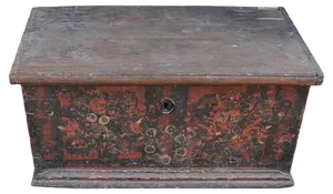 Antique Hungarian Pine Blanket Chest