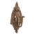 Antique Cast Iron Metal Wall Coat Hook For Sale