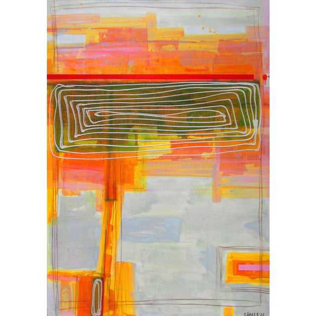 Dina Abele, The Lure of Dawn, Acrylic on Canvas For Sale