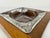 1960s Rothschild Mid Century Walnut & Glass Catchall For Sale In Little Rock - Image 6 of 10