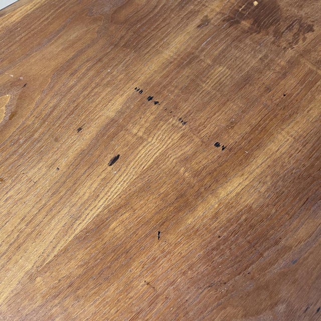 Brown Mid-Century Italian Modern Long Wooden Coffee Table with Pointed Sides, 1960s For Sale - Image 8 of 18