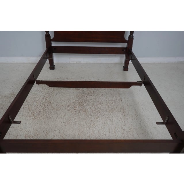Statton Queen Size 4 Post Poster Bed For Sale - Image 10 of 12