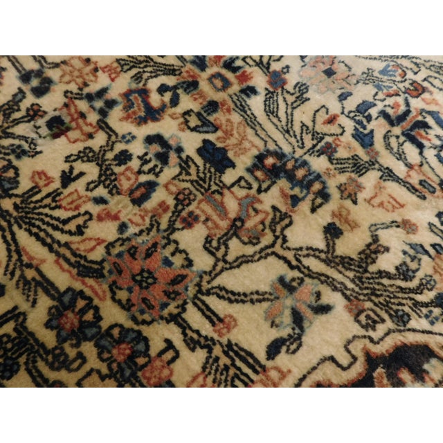 Textile Vintage Persian Rug For Sale - Image 7 of 9