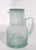 Mid-Century Modern Vintage Seed Glass Water Pitcher and Glass For Sale - Image 3 of 6