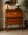 English Cylinder Roll Top Secretary Desk by H & L L Epstein — Cabinetmaker E. W. Vickerman For Sale - Image 15 of 15