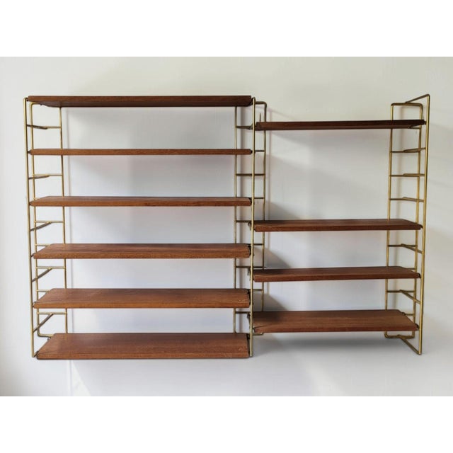 Scandinavian Modular Shelving Unit, 1960s For Sale - Image 12 of 12