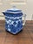 1980s Blue Willow Teapot Ringtons LTD Tea Merchants Blue White Collectible For Sale - Image 10 of 13