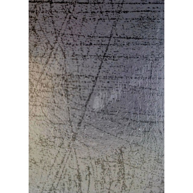 2010s Simone Albani "Soho" Italian Modern Gold & Genuine Leather Side Table For Sale - Image 5 of 7