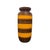 Mid-Century Modern West German Amber and Brown Pottery Model 9245 Vase from Bay Keramik, 1960s For Sale - Image 3 of 6