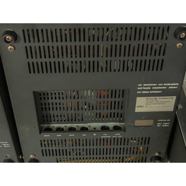 Hi-Fi-System CSV 250 from Braun, 1970s, Set of 5 For Sale - Image 15 of 18