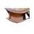 Marge Carson Late 20th Century Pair of Marge Carson Demilune Side Tables / Nightstands Marble Top For Sale - Image 4 of 14