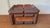 Antique Tramp Art Wooden Box, Hand Carved Folk Art Chest, Chip Carved Jewelry Box, Rustic Primitive Storage, Collectible Decor For Sale - Image 16 of 17