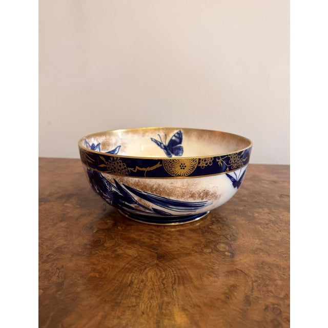 Ceramic Large Antique Doulton Burslem Bowl, 1900 For Sale - Image 7 of 7