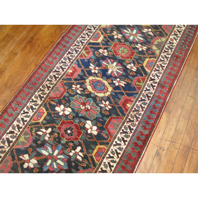 Varamin Antique Persian Runner - 2'11" x 17'5" For Sale - Image 18 of 18