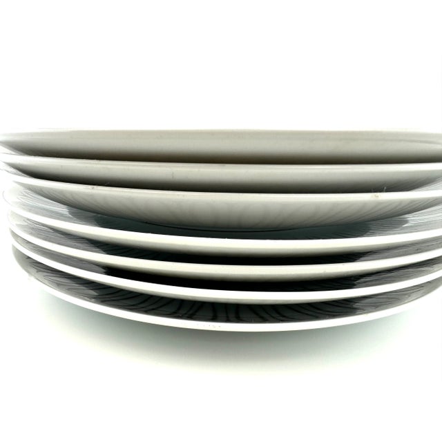 1960s Mid-Century Narumi “Escort” Fine China Plates – Set of Six For Sale In Little Rock - Image 6 of 11