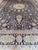 Semi-Antique Kerman Carpet, Handmade Persian Wool Rug, Navy, Ivory, Blue, Pink For Sale - Image 11 of 12